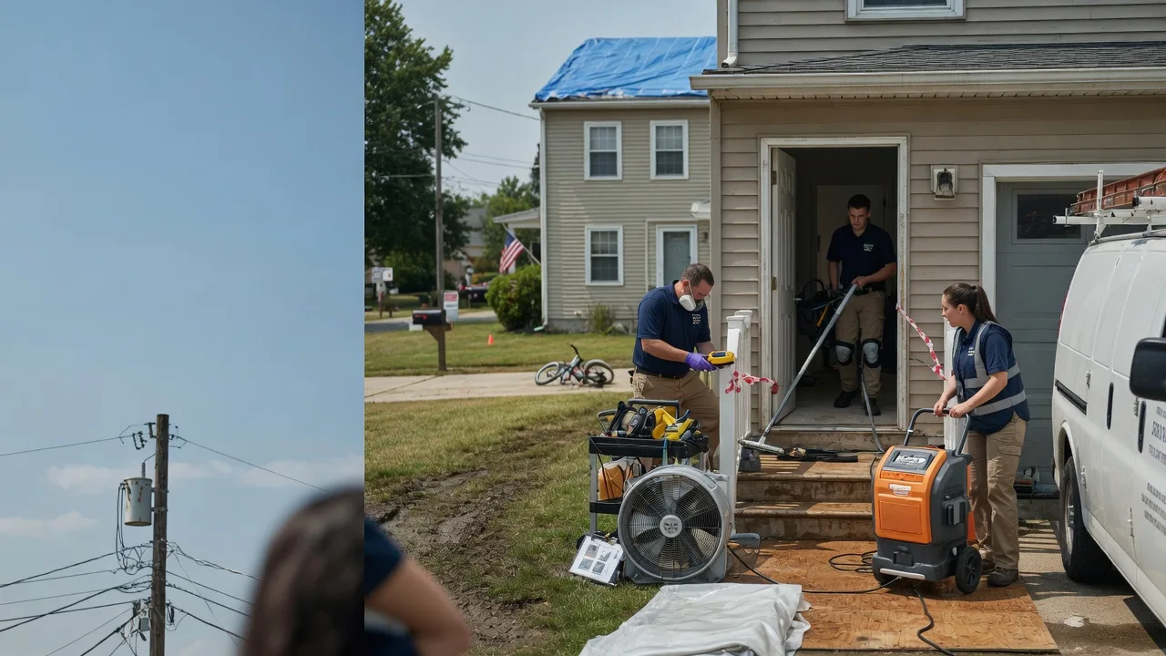 Water Damage Repair in Howes, SD near me